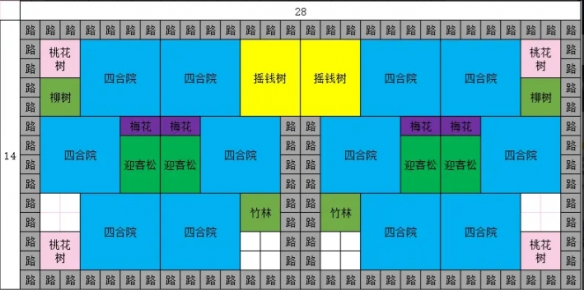 蓬莱镇游戏布局规划图攻略jc